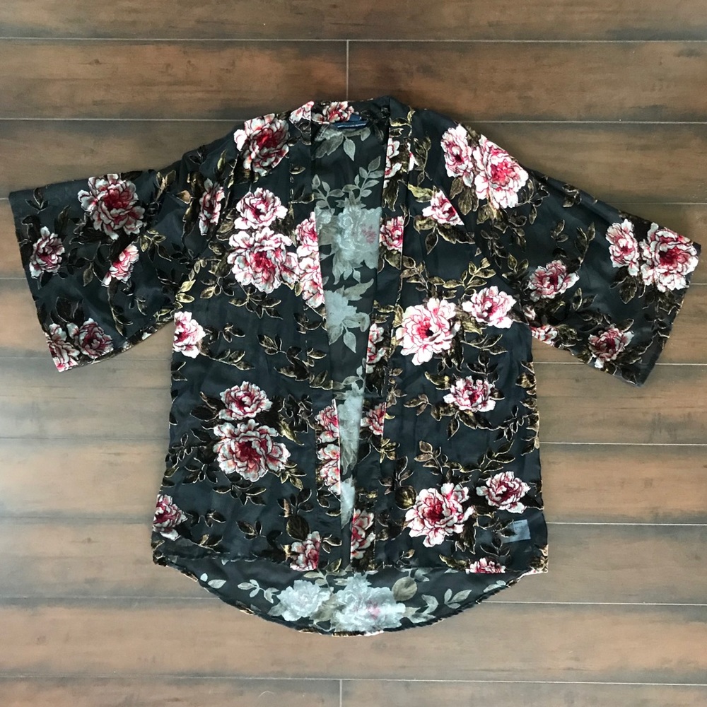 American Eagle sheer cardigan